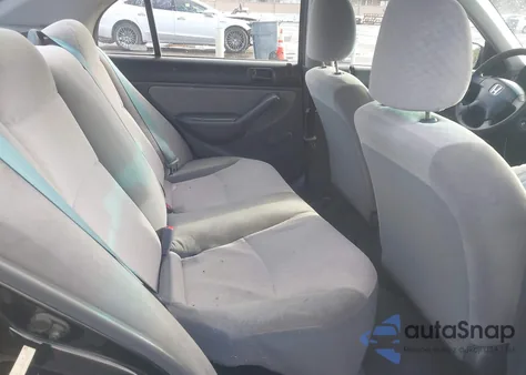 2002 Honda Civic Dx from USA, damaged, VIN 2HGES15122H606455